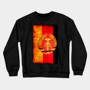 Flag of the former German Democratic Republic Crewneck Sweatshirt